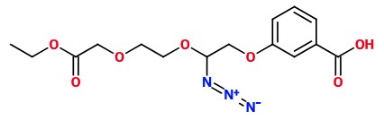 (image for) MC085447 Benzoic acid, 3-[2-azido-2-[2-(2-ethoxy-2-oxoethoxy)ethoxy]ethoxy]-